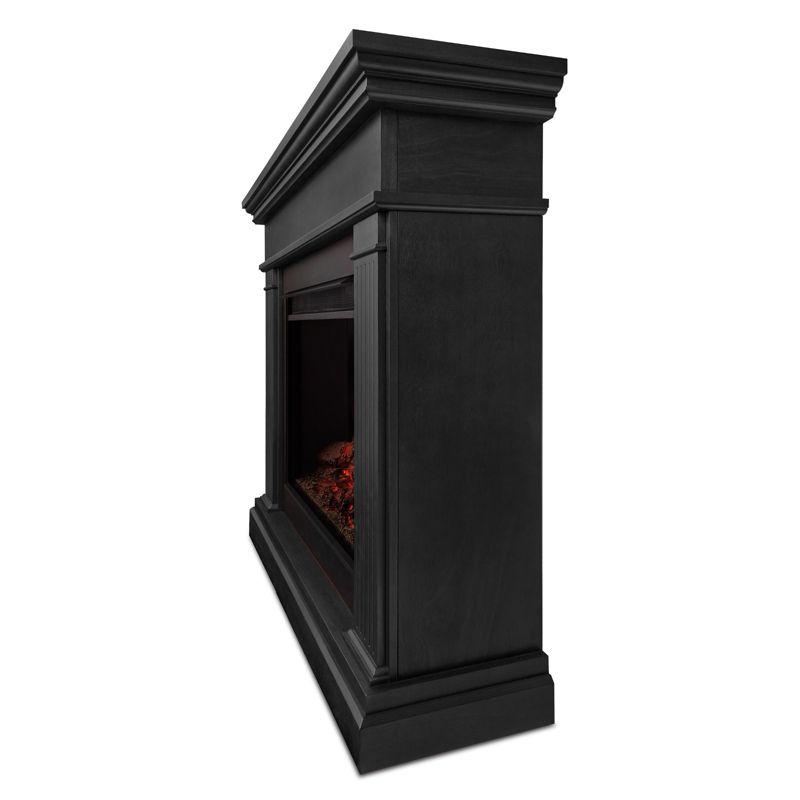 Centennial Grand Black Electric Fireplace with Mantel