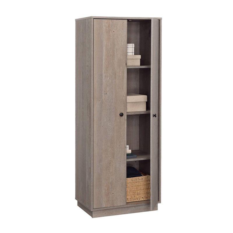 Mystic Oak Gray Bathroom Storage Cabinet with Adjustable Shelving