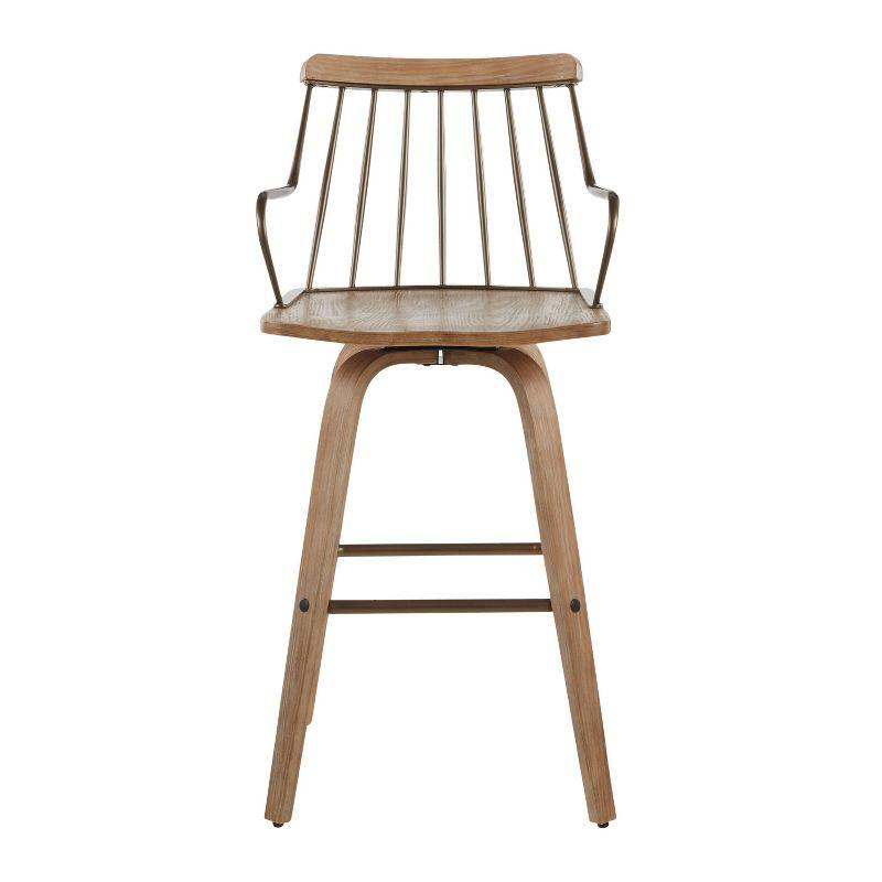 George Oliver Amella 30" Fixed-Height Bar Stool