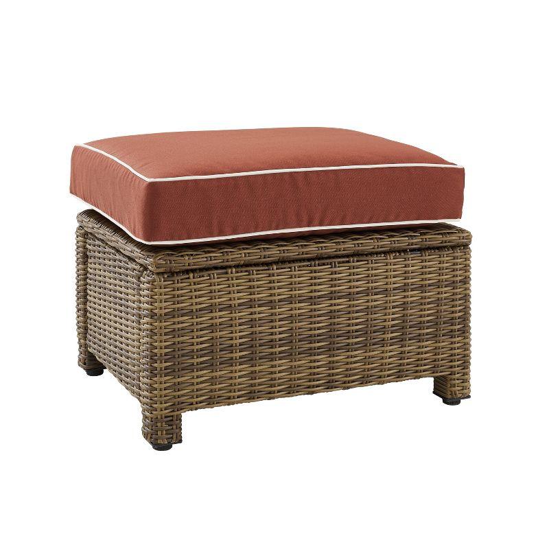 Lawson Outdoor Ottoman with Cushion