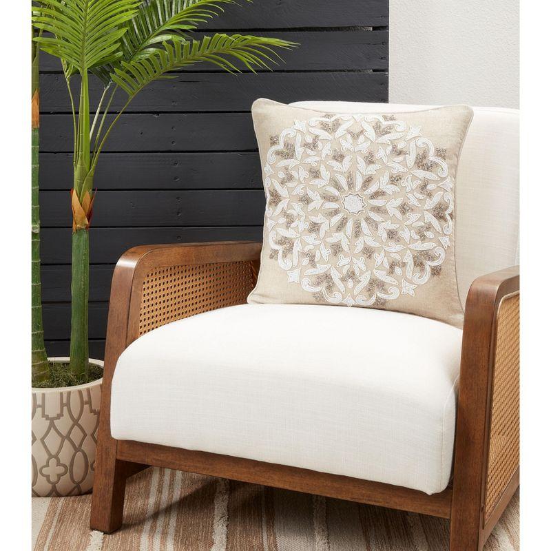 Linen Throw Pillow