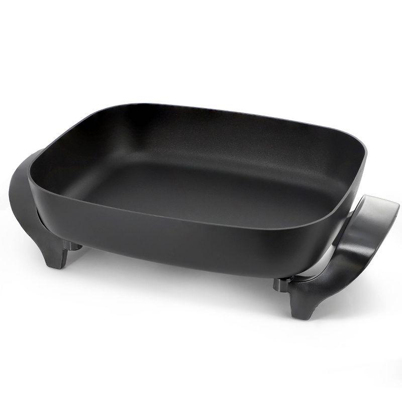 MegaChef MegaChef 14.96 Inch Electric Fry Pan with Non-Stick Coating