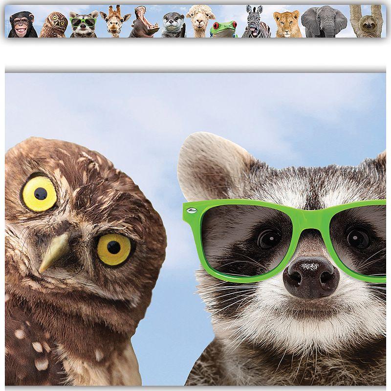 Teacher Created Resources® Go Wild Animals Straight Border Trim, 35 Feet Per Pack, 6 Packs