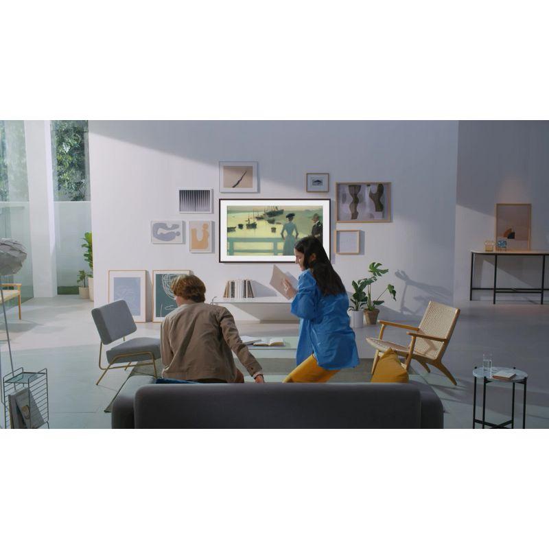 Modern Teak Customizable Bezel for 50" Samsung Frame TV