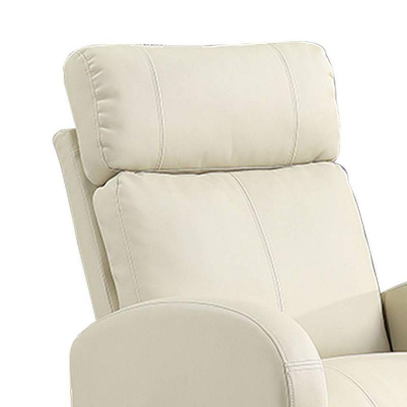 Ricardo 28.4" Wide Faux Leather Power Lift Assist Standard Recliner