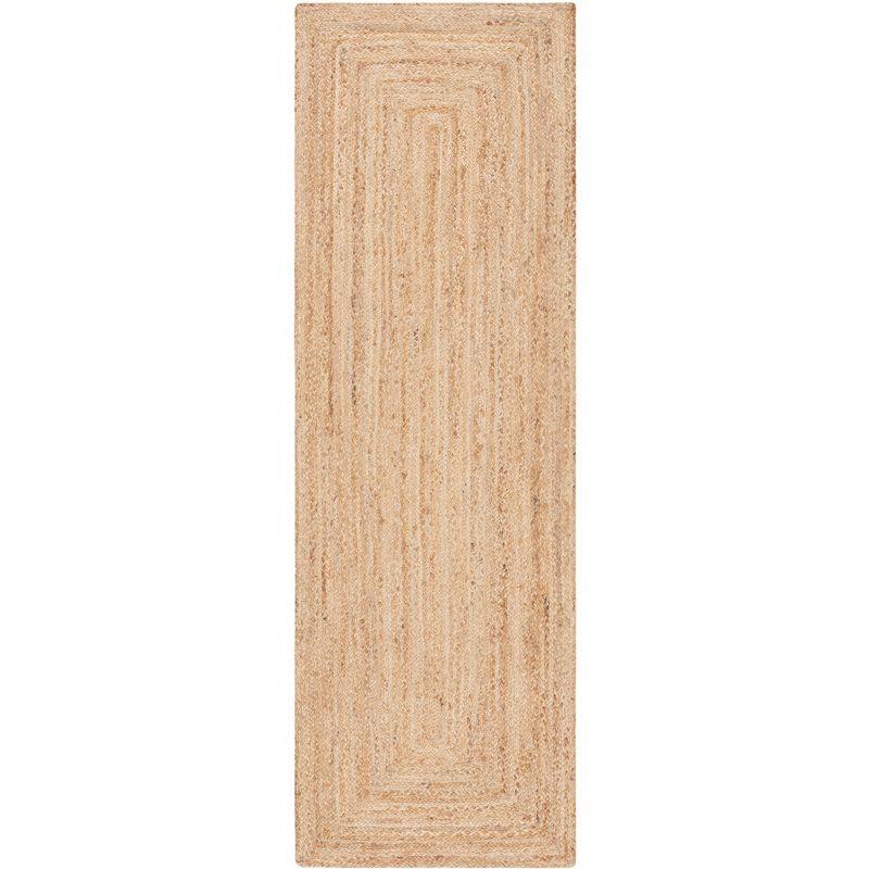 Natural Jute Handwoven Flat Woven Area Rug