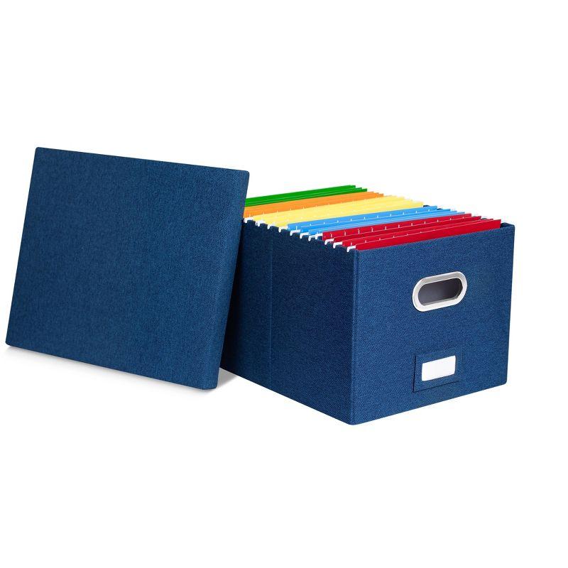 BirdRock Home Internet's Best Collapsible File Storage Fabric Box & Reviews | Wayfair
