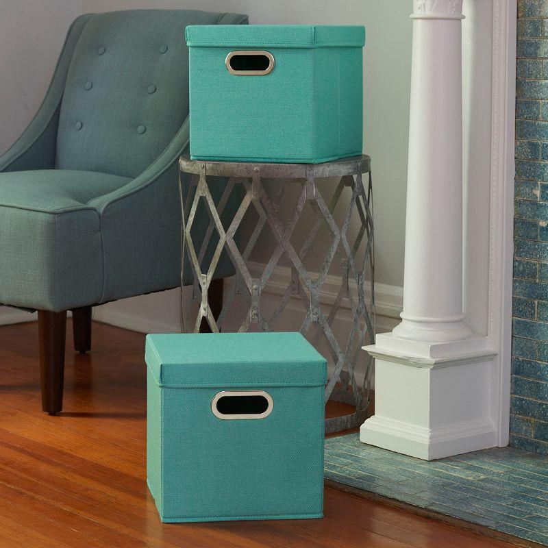 Household Essentials Fabric Bin (Set of 2)