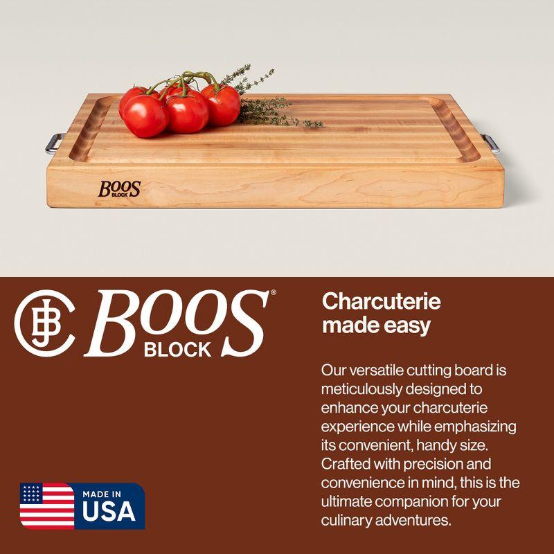 John Boos Wood Edge Grain Reversible Cutting Board