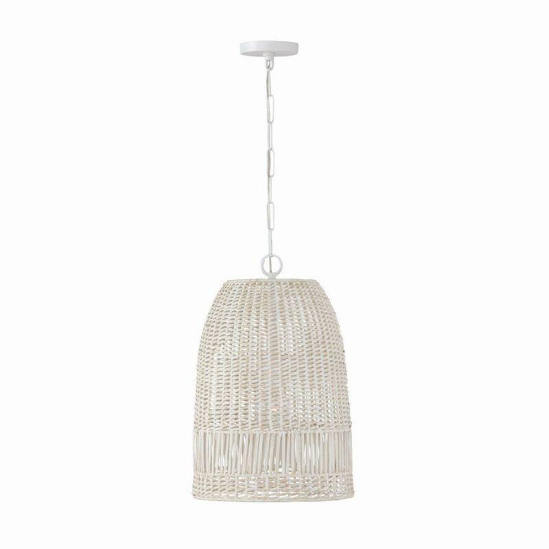 Capital Lighting Naomi 1 - Light Pendant in  Chalk White