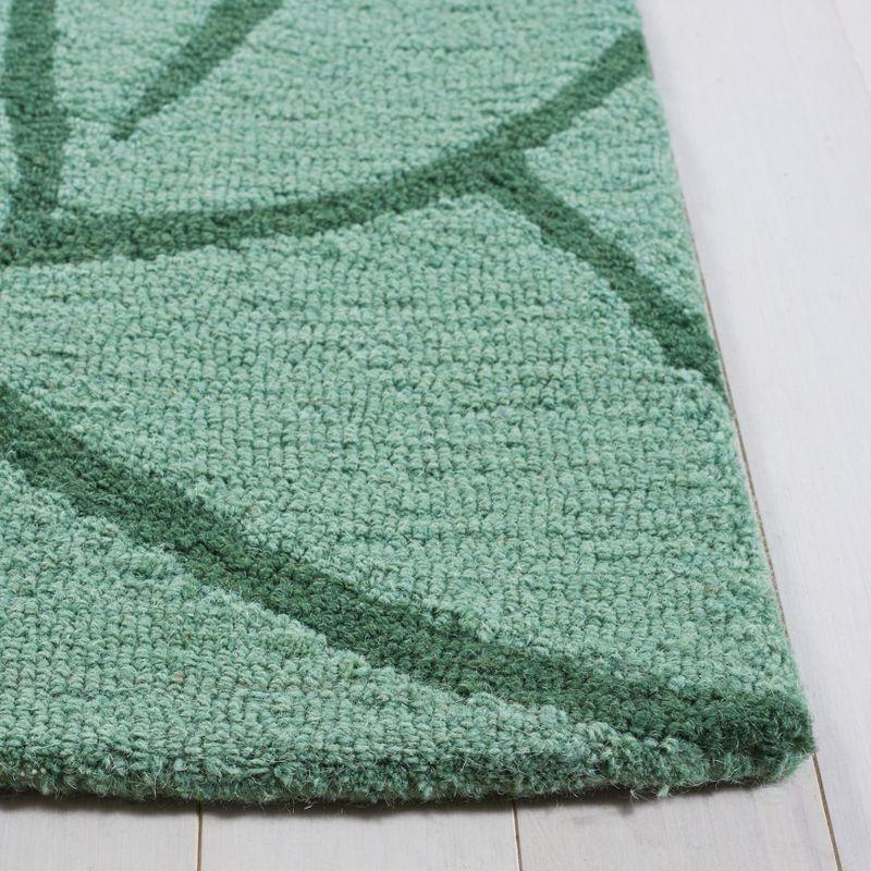 Fifth Avenue FTV127 Hand Tufted Indoor Area Rug - Green/Ivory - 5'x8' - Safavieh