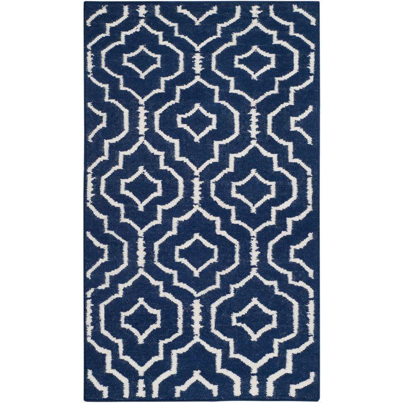 Dhurries DHU637 Hand Woven Area Rug  - Safavieh