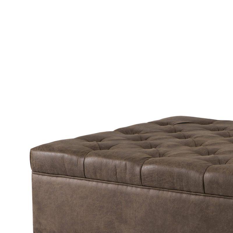 Tufted Square Cocktail Ottoman - Madison Park