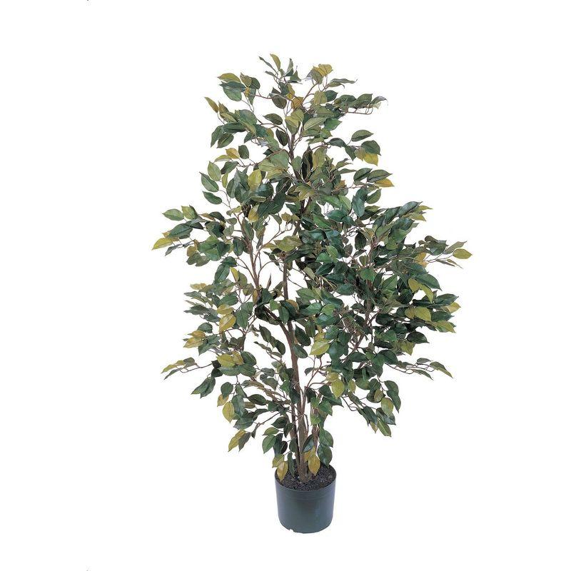 Nearly Natural 4-ft Ficus Silk Tree