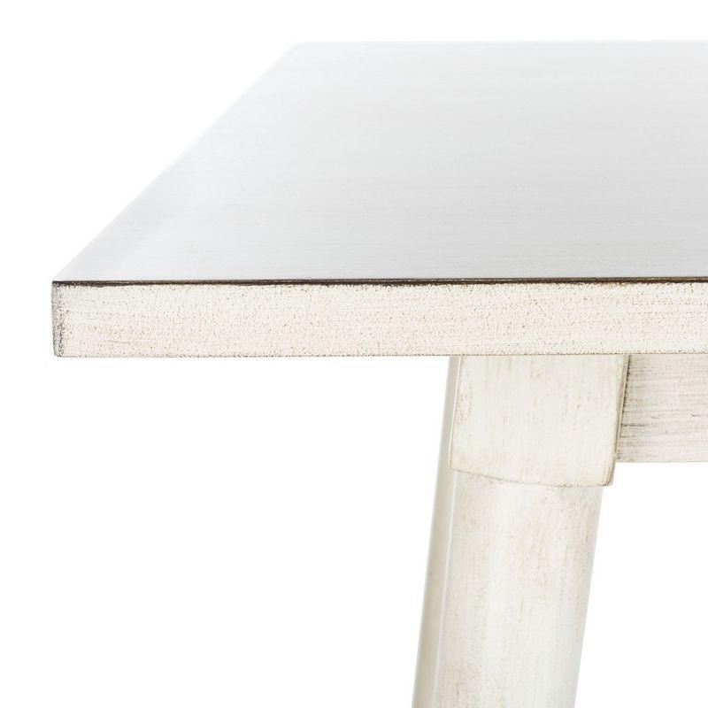 Tia Rectangle Dining Table - Antique White - Safavieh