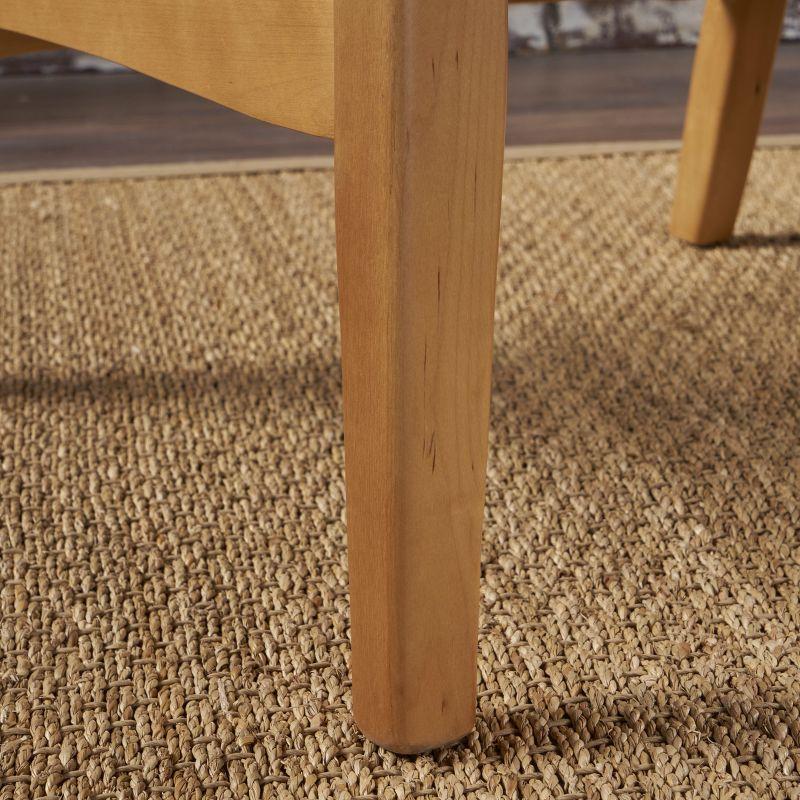 Brayden Tufted Club Chair Medium Beige - Christopher Knight Home: Upholstered, Hardwood Frame, No Assembly Required