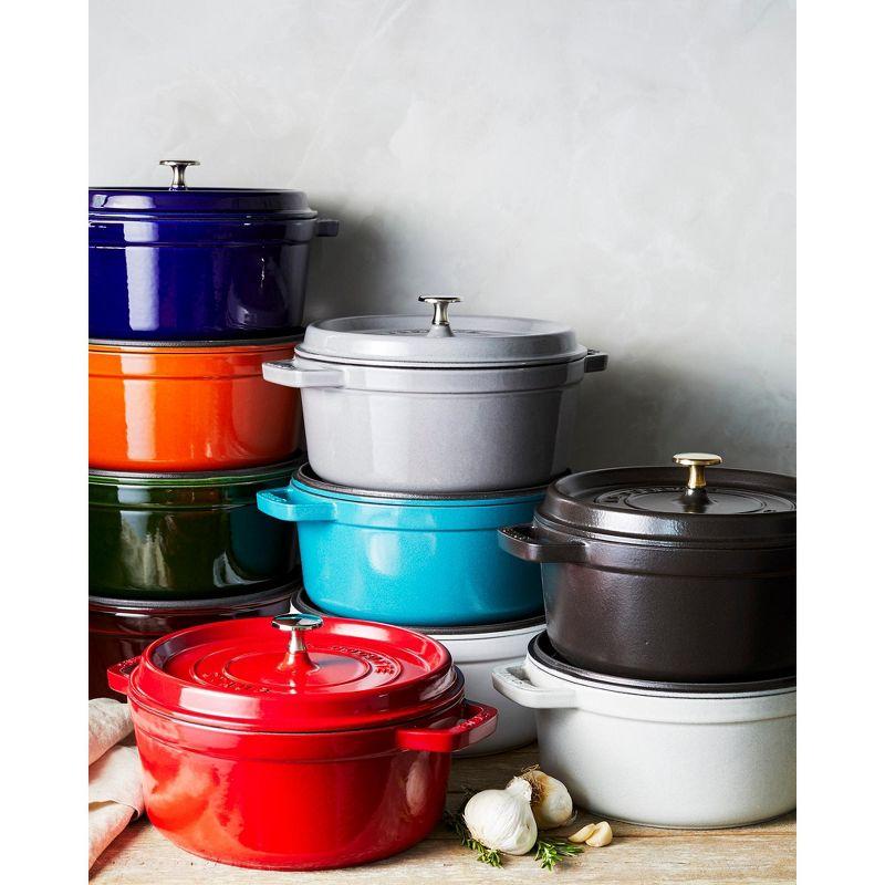 Staub Cast Iron 4-qt Round Cocotte