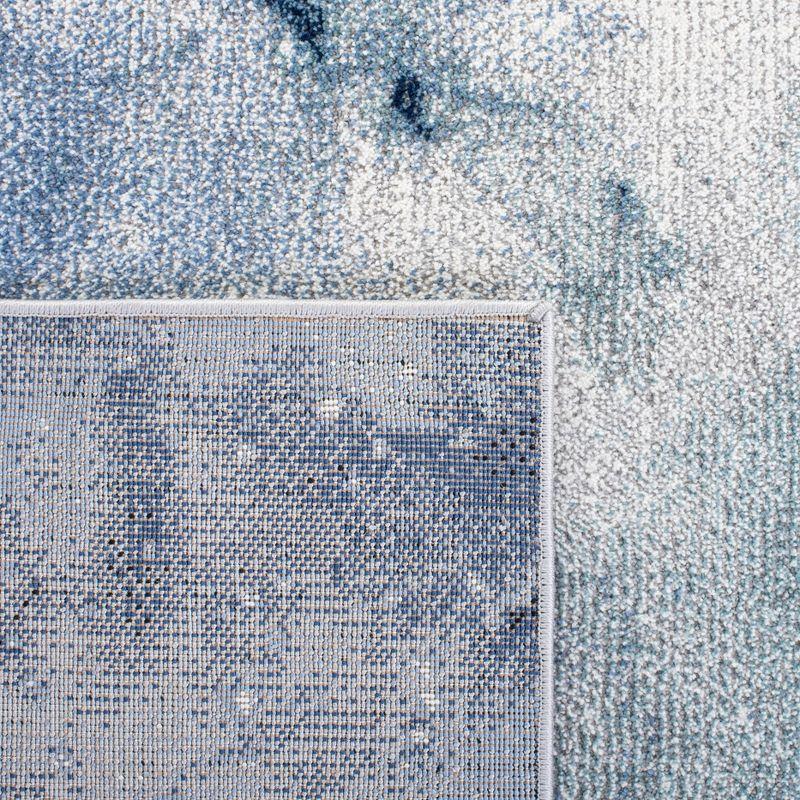 Galaxy 109 Area Rug In Blue / Ivory