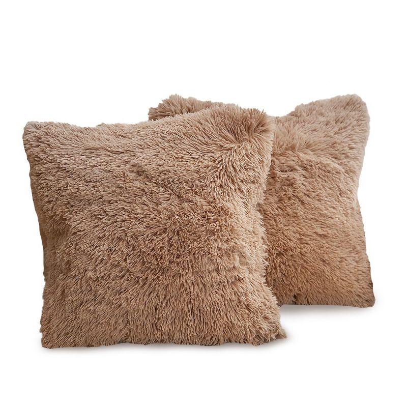 Faux Fur Throw Pillow