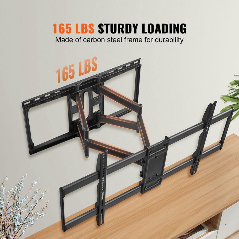 VEVOR VEVOR Full Motion TV Mount Fits for 37-90 inch TVs