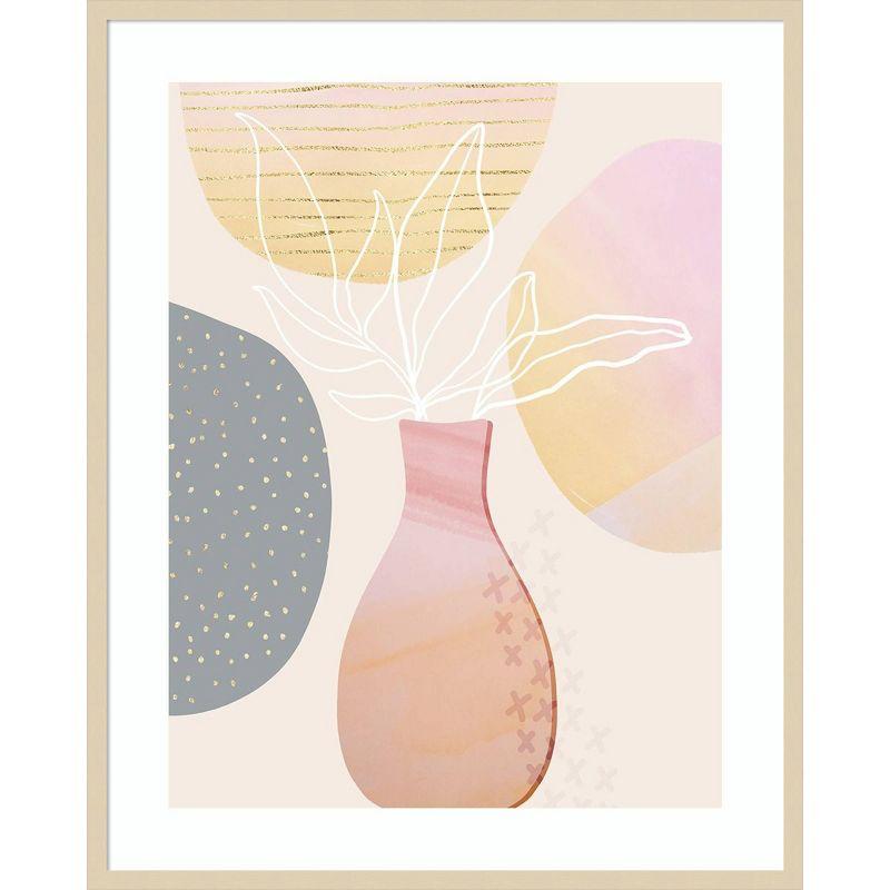 Amanti Art Mid-Century Floral I by Andrea Haase Framed Wall Art Print