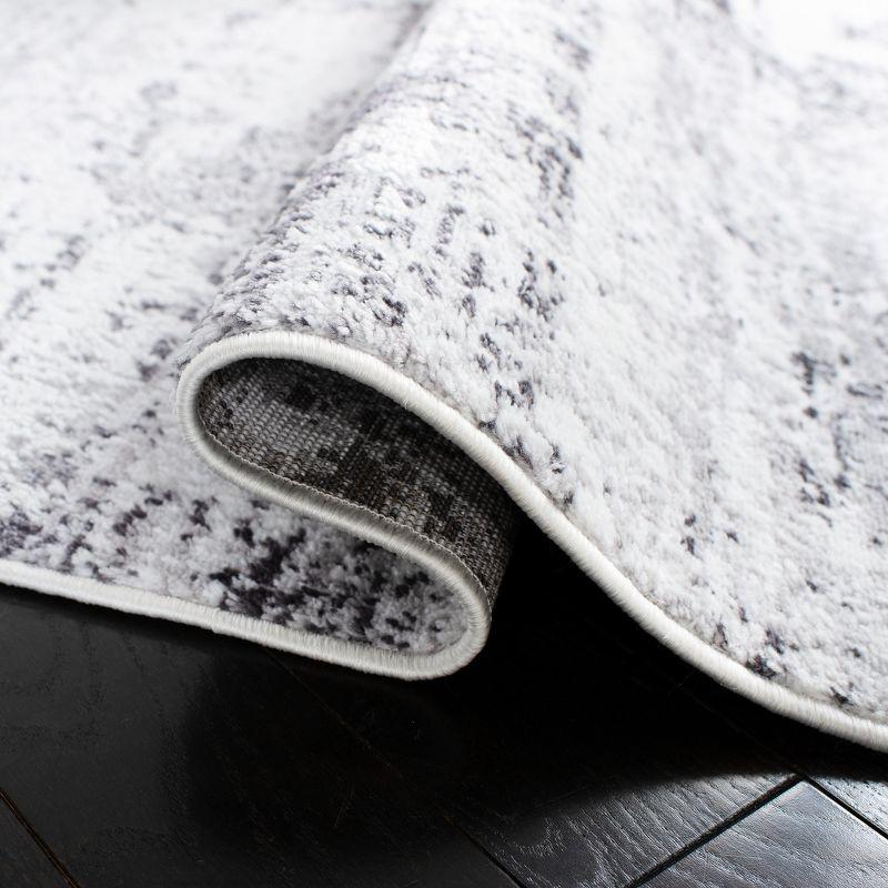 Amelia ALA700 Power Loomed Area Rug - Ivory/Grey - 6'7"x6'7" - Safavieh.