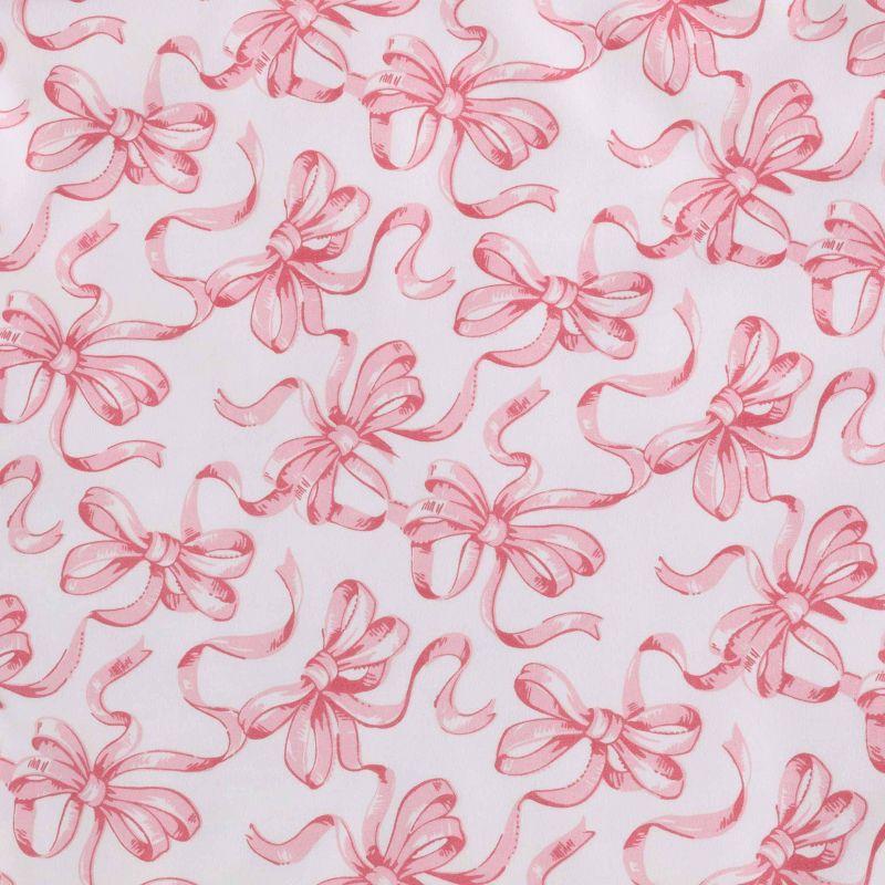 Betsey Johnson Betsey Johnson Ballet Bows Pink Reversible Duvet Cover Set