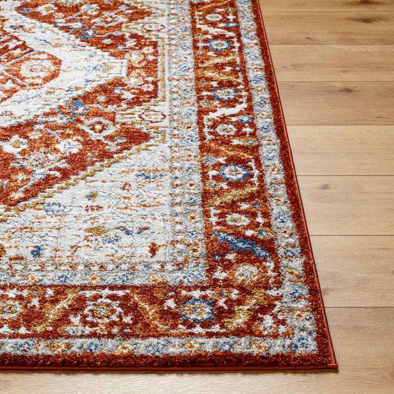 Mark & Day Yashika 5'3"x7' Rectangle Woven Indoor Area Rugs Bright Red