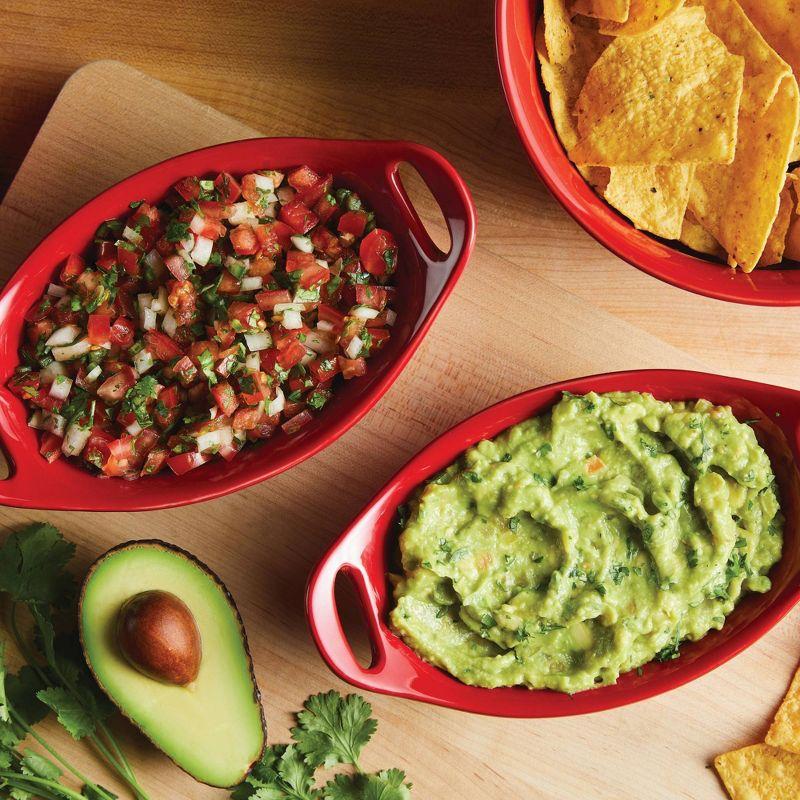 Rachael Ray Rachael Ray Ceramics Oval Au Gratin Baker Set (Set of 2)