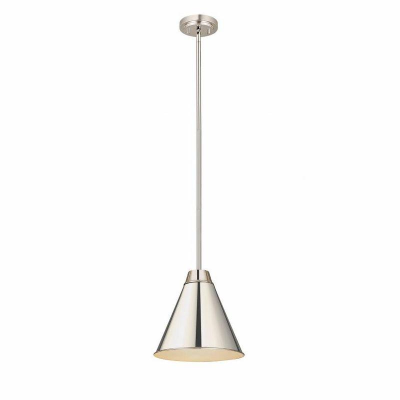 Z-Lite Eaton 1 - Light Pendant in  Polished Nickel