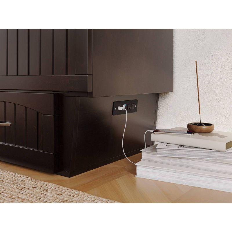 Nantucket Murphy Bed Chest USB Turbo Charger - AFI