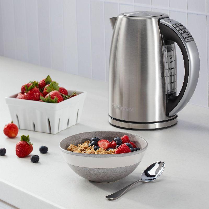 Cuisinart 1.7L Stainless Steel Programmable Electric Kettle