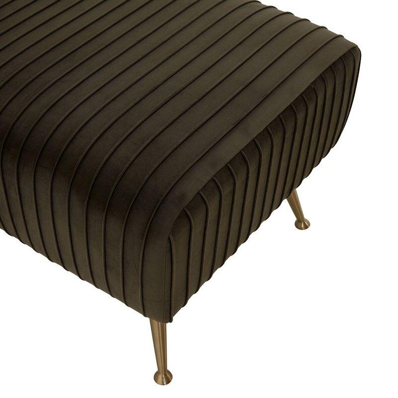 Salome Upholstered Bench - Shale Gray - Safavieh