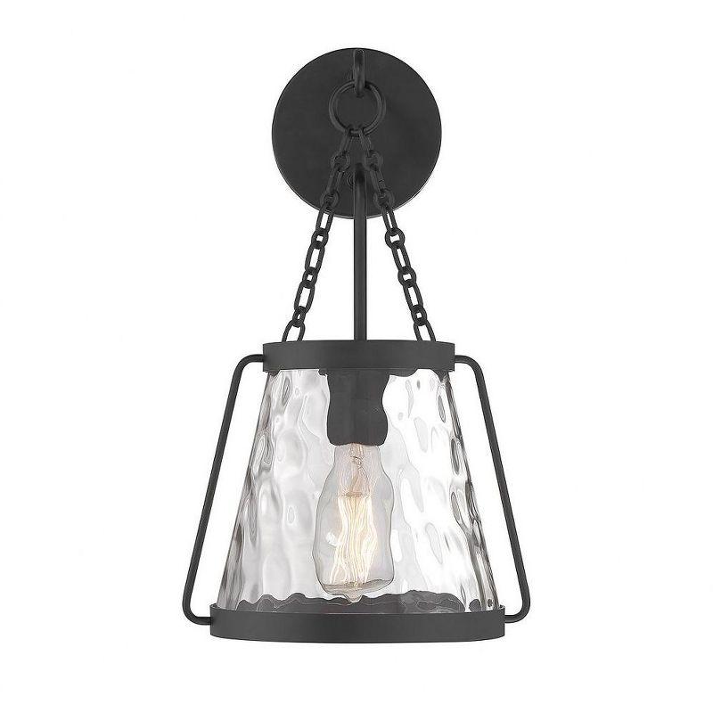 Savoy House Crawford 1 - Light Wall Light in  Matte Black