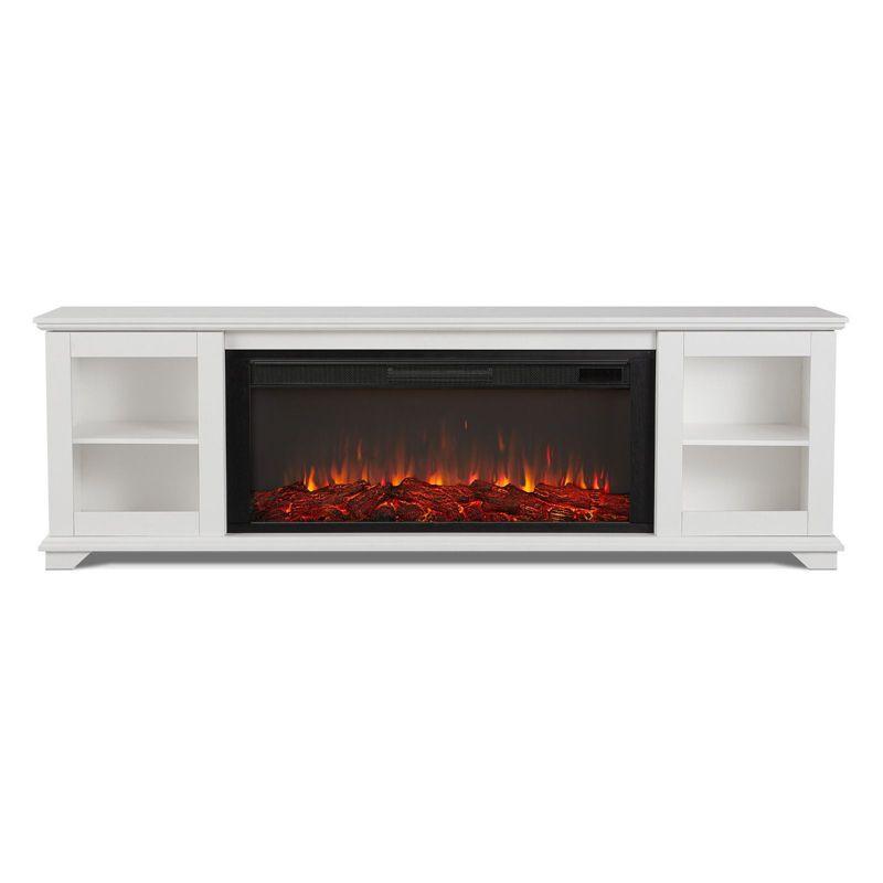 Real Flame Benjamin 81" Landscape TV Stand with Electric Fireplace by Real Flame