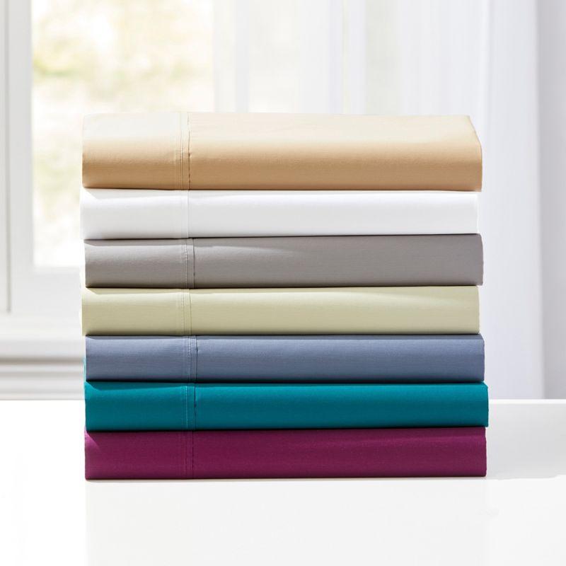 King Slate Blue 500 Thread Count Cotton Polyester Sheet Set