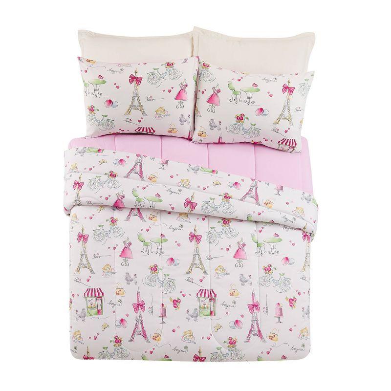 Pretty in Paris Reversible Comforter Set