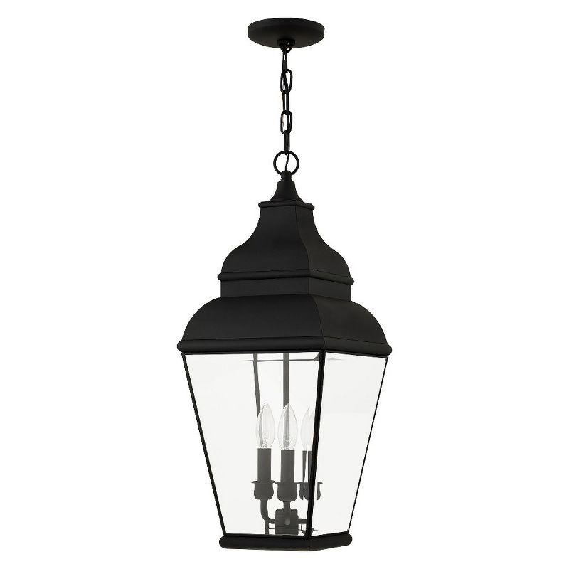 Livex Lighting Exeter 3 - Light Pendant in  Black