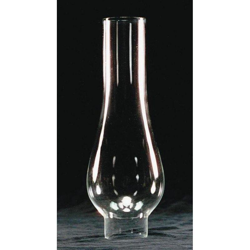 Lehman's Clear Glass Lamp Chimney, Replacement Hurricane Globe Handblown 2 Inch Diameter Fitter x 10 Inches High for Oil or Kerosene Lanterns