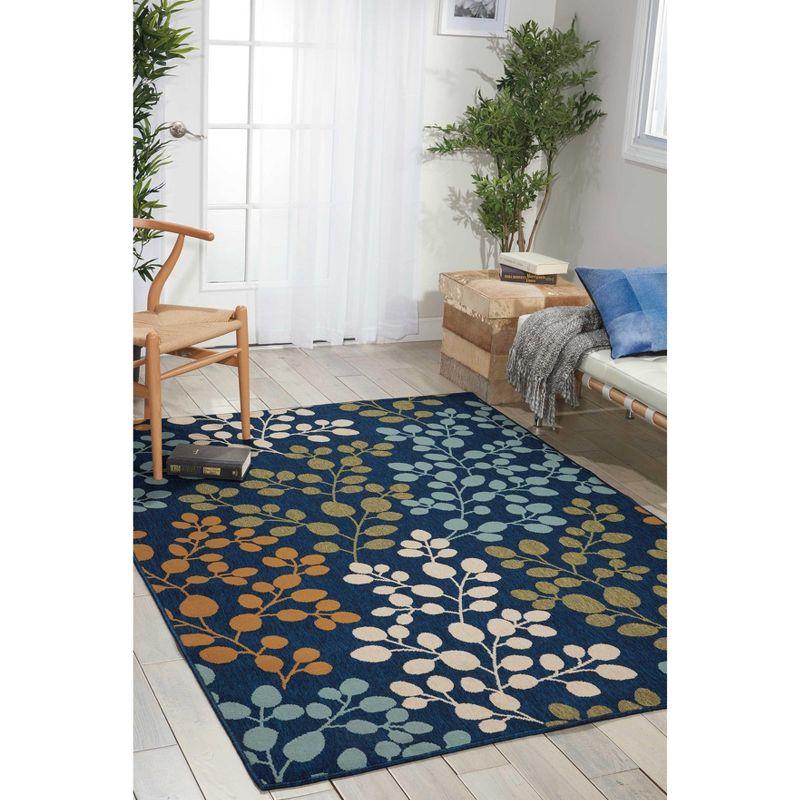 Nourison Caribbean Ivory Indoor/Outdoor Area Rug