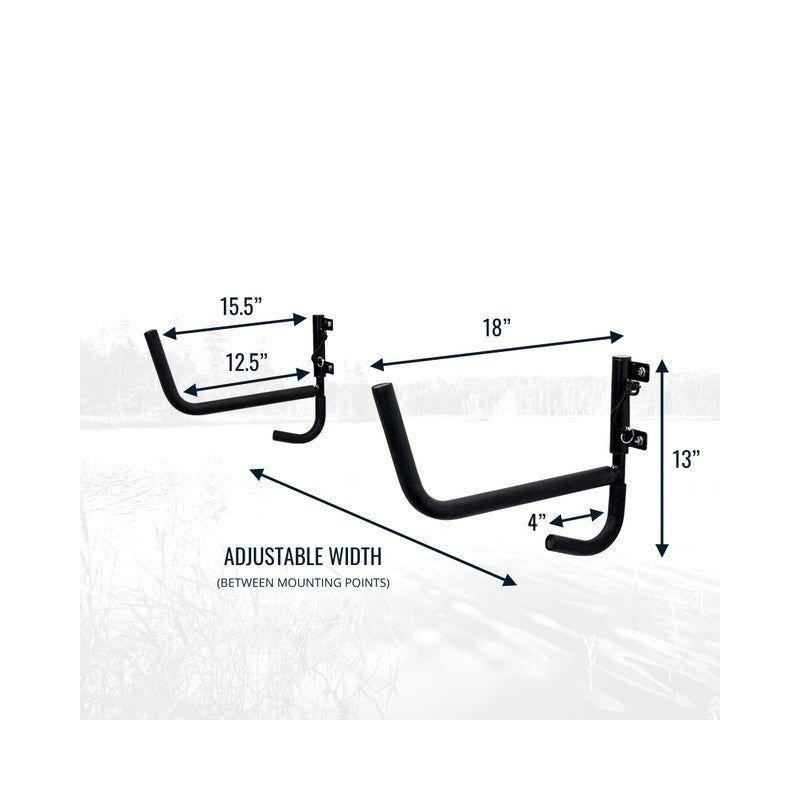 StoreYourBoard Ozarks Swivel Kayak Rack | Holds 100 lbs