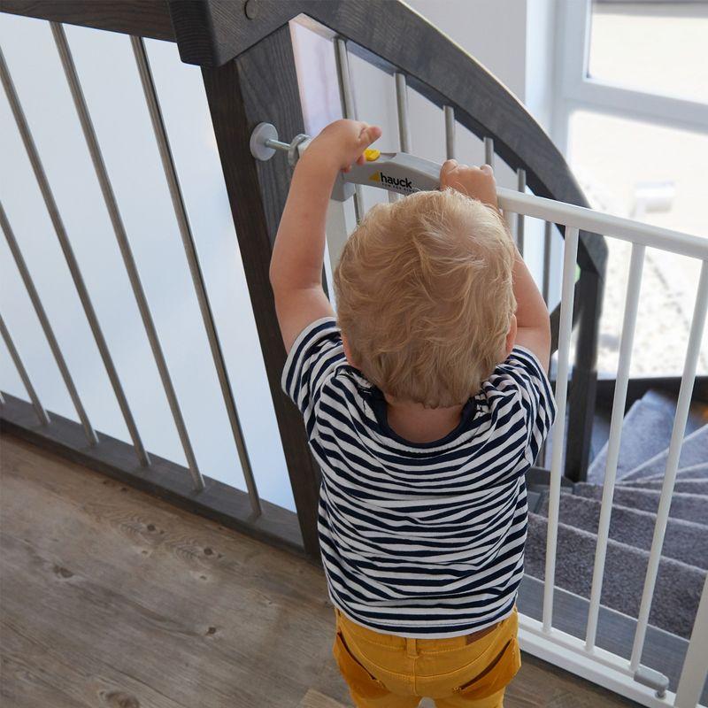 hauck Open N Stop Pressure Fit Baby & Pet Safety Gate for Home Doorway, Stairway, or Hallway