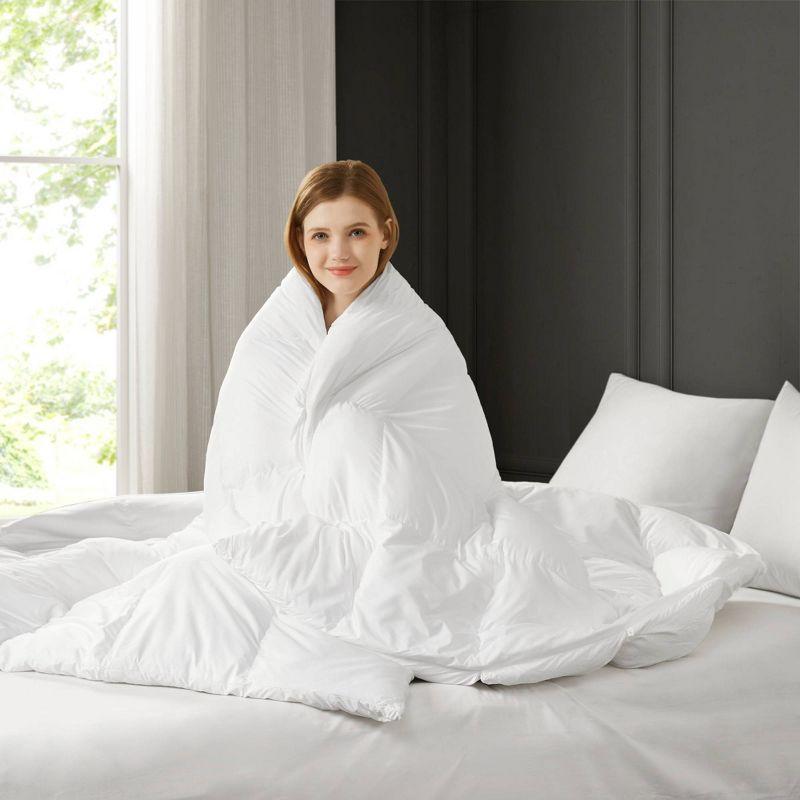 Stay Puffed Overfilled Down Alternative Comforter White - Madison Park