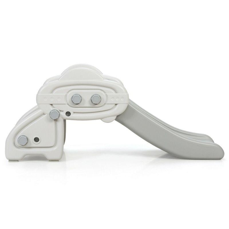 Costway Baby Slide Indoor First Play Climber Slide Set for Boys Girls Gray