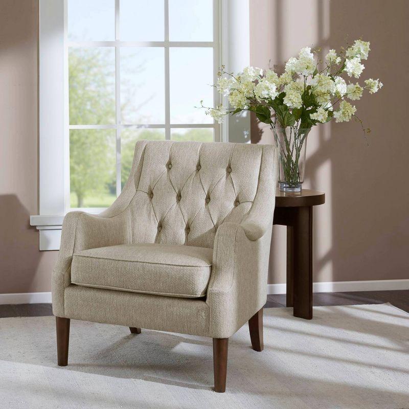 Anatonia 29.25" Wide Tufted Wingback Chair