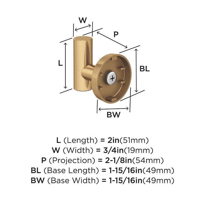 Arrondi™ Wall Mounted Robe Hook