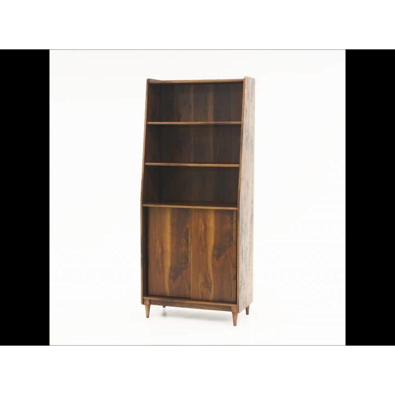 70" Harvey Park Wide Bookshelf Grand Walnut - Sauder