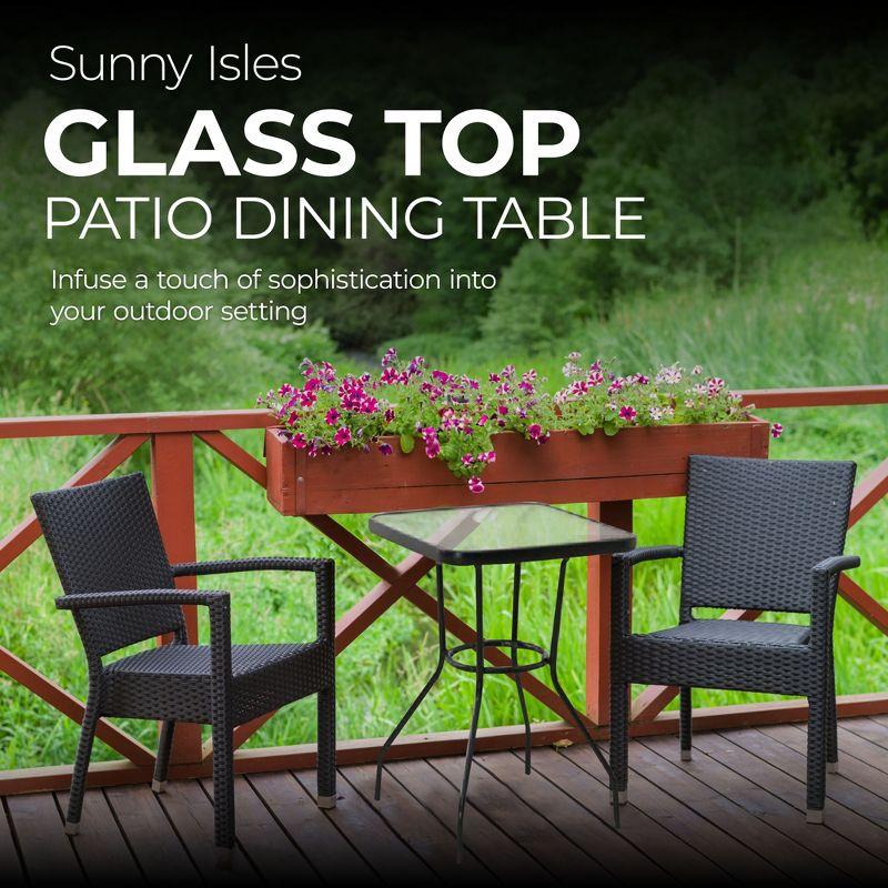 Four Seasons Courtyard Dining, Bistro, Coffee, End Tables for Patio, Kitchen and Dining Room