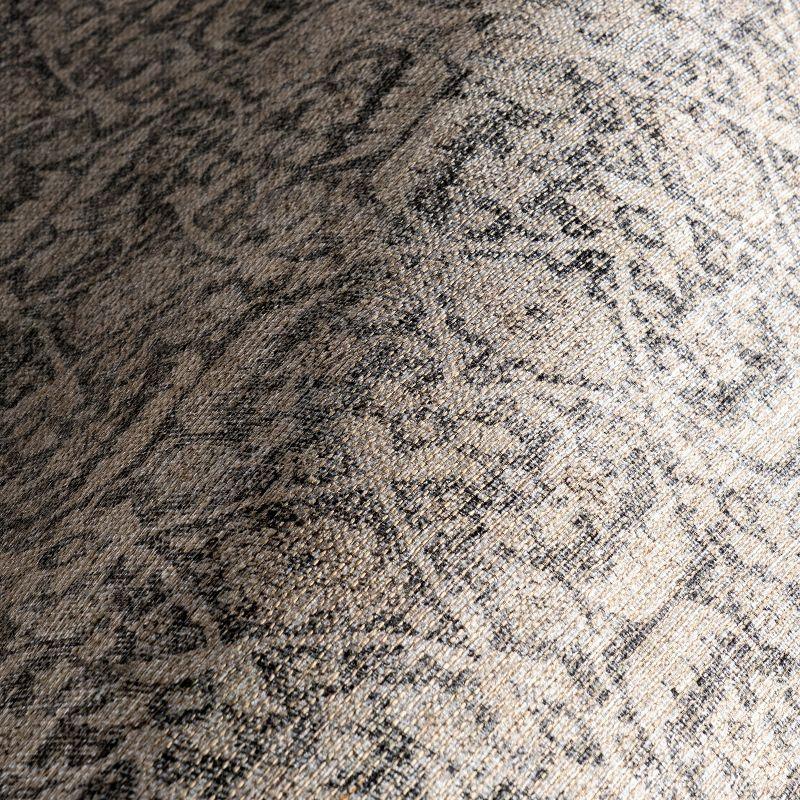 Nuloom Hillstone Collection Calantha Traditional Vintage Medallion Area Rug, 5' x 8', Beige