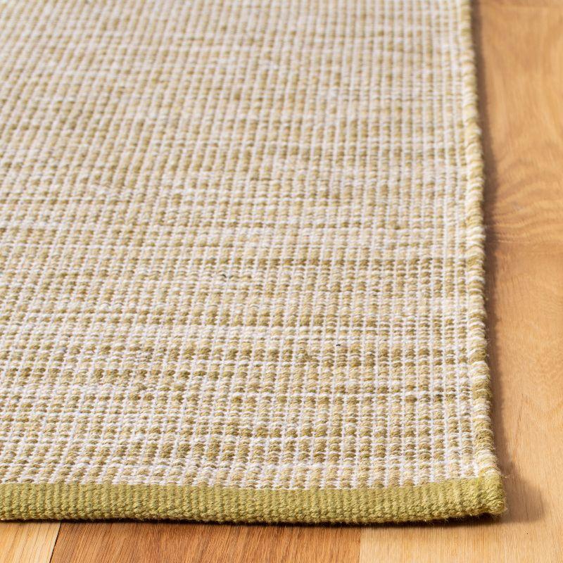 Montauk MTK250 Hand Woven, Flat Weave Indoor Area Rug - Green Olive - 5'x8' - Safavieh